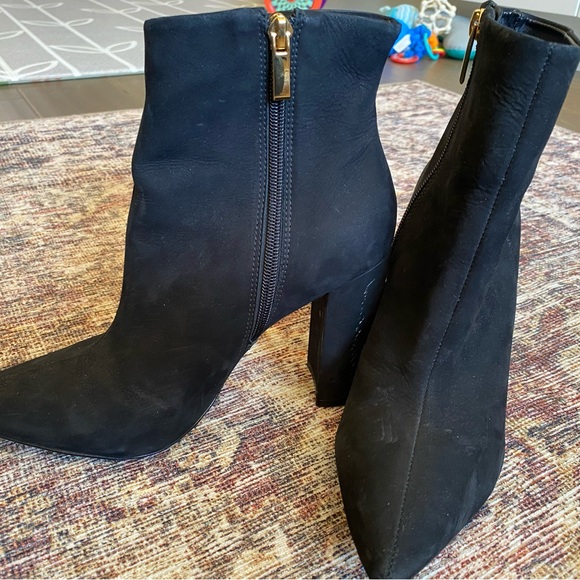 L’Intervalle Suede Heel Boot - Picture 4 of 8